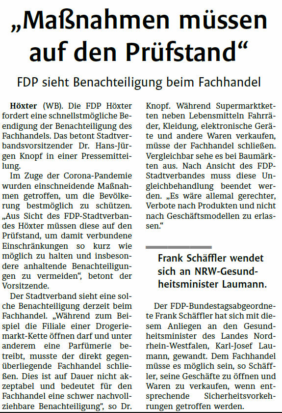 fdphx Gleichbehandlung